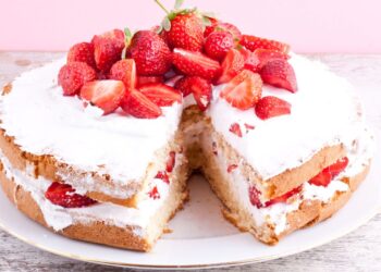 bolo cake de leite Ninho