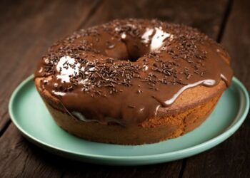 Bolo de micro-ondas rápido