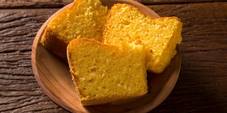 Bolo flocão de milho