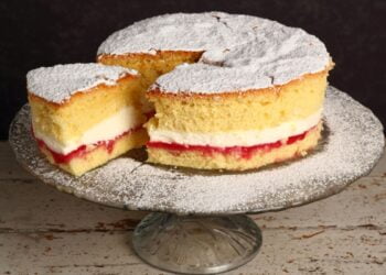 Massa básica de bolo pão de ló