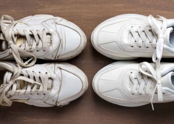 Tire AGORA mesmo o amarelo e o CHULÉ do seu tênis branco com esses 2 ingredientes