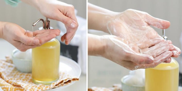 Economize muito dinheiro com esse sabonete líquido caseiro! Apenas 3 ingredientes