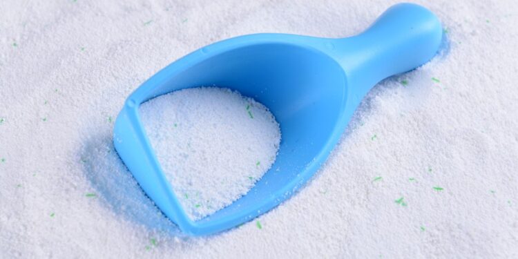 sabão em pó caseiro tipo OMO