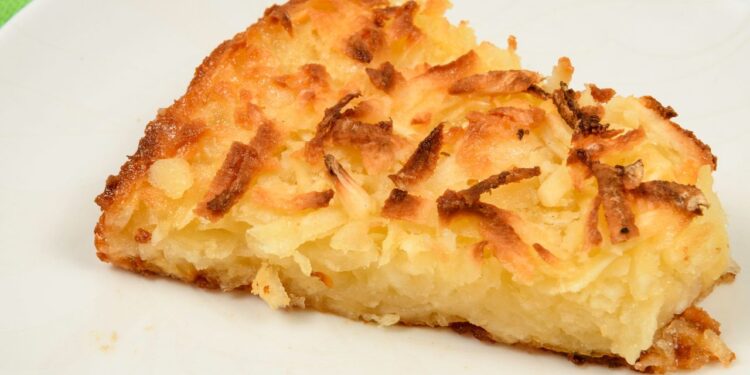 bolo de mandioca com requeijão