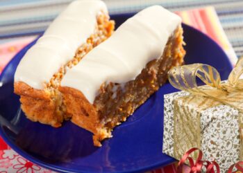 bolo de nozes de Natal