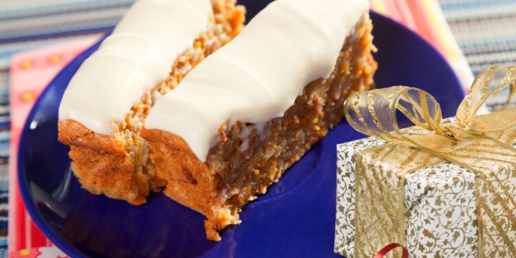 bolo de nozes de Natal