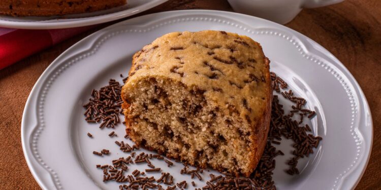 bolo formigueiro de liquidificador