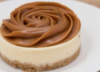 cheesecake de doce de leite