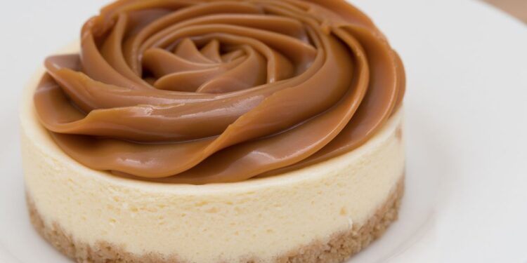 cheesecake de doce de leite