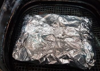 papel alumínio na Air Fryer