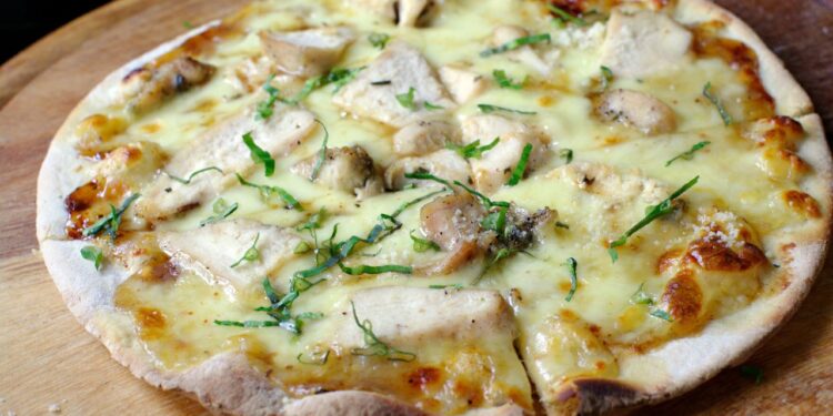 pizza fininha e crocante