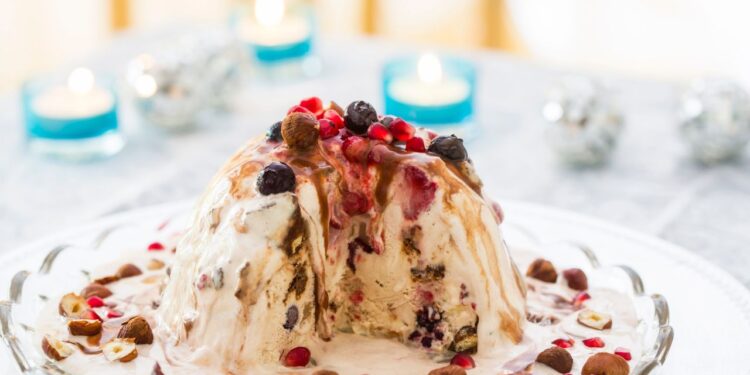 pudim sorvete de leite