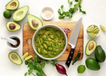 receita de guacamole