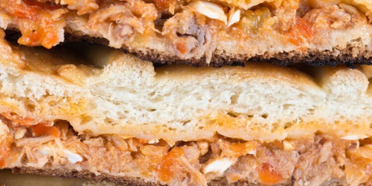 torta de pão de forma