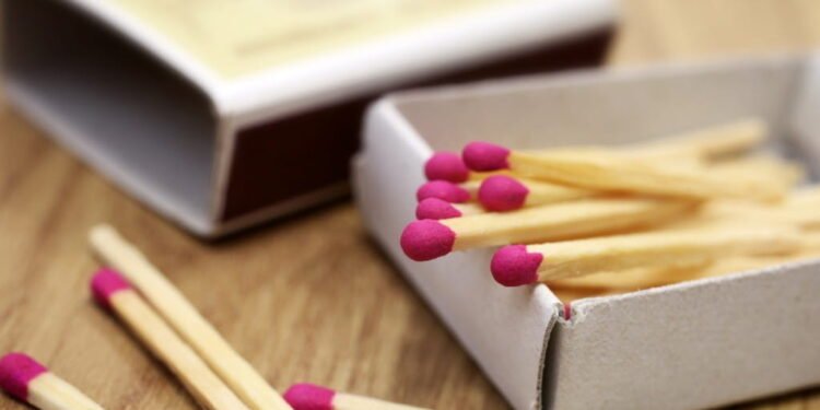 como usar palitos de fosforo no jardim