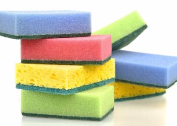 Ciência Recomenda: Corte os cantos da esponja de lavar pratos