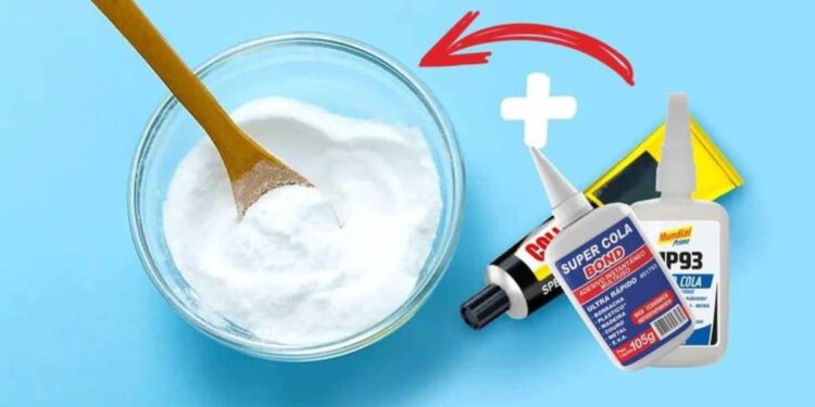Super Cola com Bicarbonato para colar objetos quebrados? Conheça essa Mistura maravilhosa!