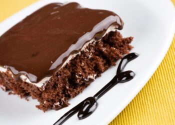 bolo de chocolate de 1 ovo só