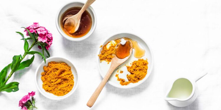 colágeno caseiro de açafrão