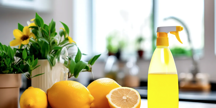 receita de desinfetante de limão caseiro