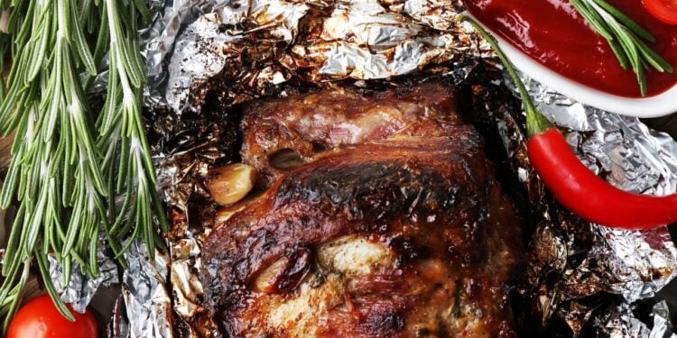 cupim assado no papel alumínio