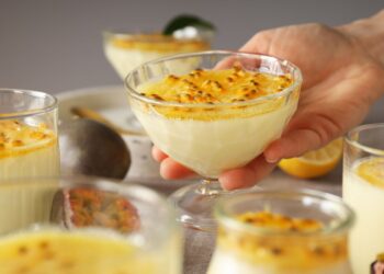 mousse de maracujá de liquidificar