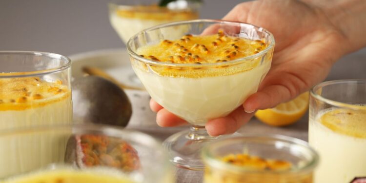 mousse de maracujá de liquidificar