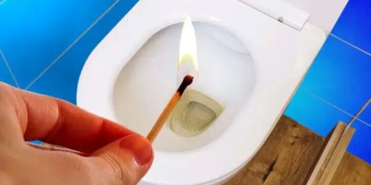 Os segredos dos fósforos no banheiro