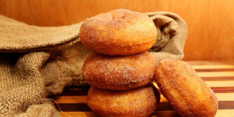 rosquinhas com canela