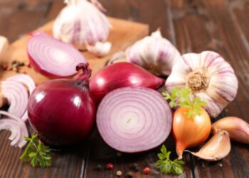 Cheiro de alho e cebola na geladeira