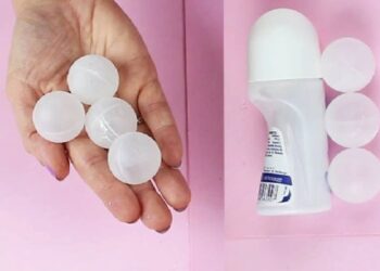 Bolinha do desodorante: confira 6 utilidades que nem todos sabiam