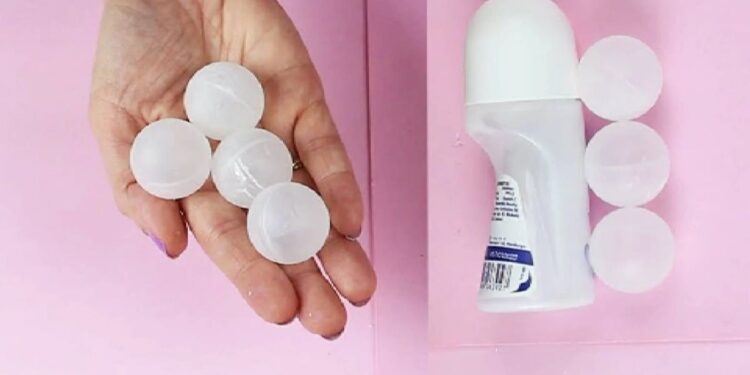 Bolinha do desodorante: confira 6 utilidades que nem todos sabiam