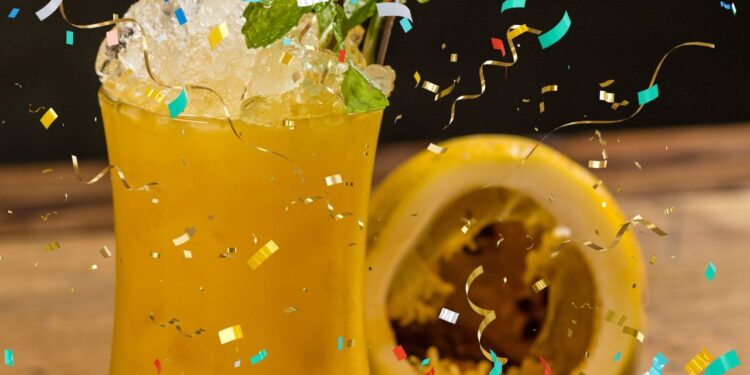 bebida de maracujá cremosa - Carnaval