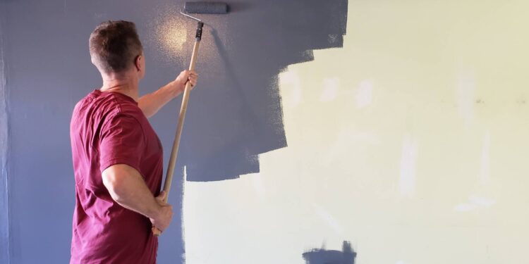 saiba como calcular a quantidade de tinta para pintar uma casa