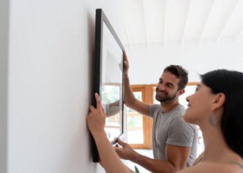 dicas de como pendurar quadros na parede