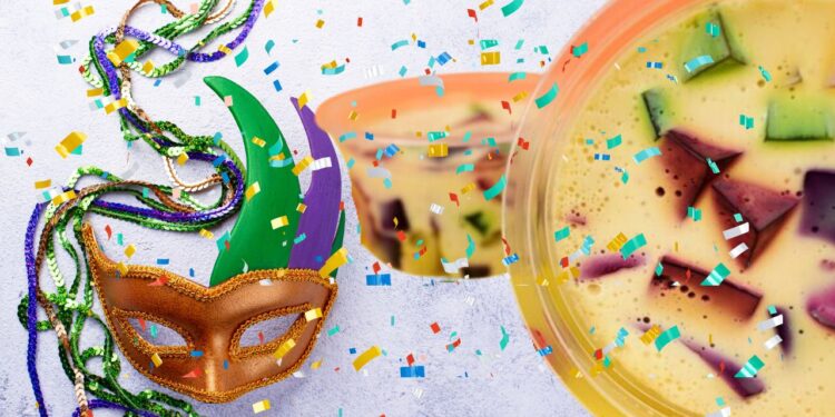 gelatina colorida simples