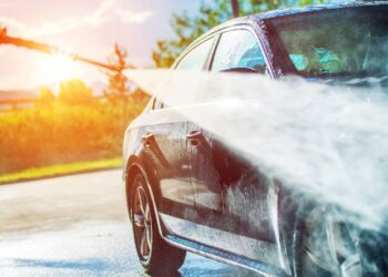 lavar o carro em casa