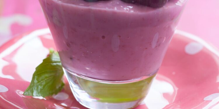 mousse de vinho tinto