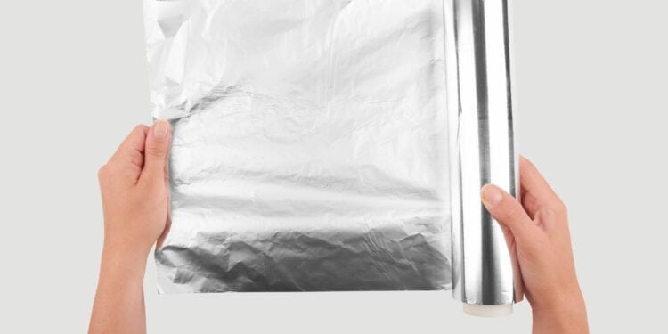 papel alumínio para afastar insetos