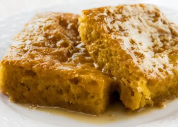 toucinho do céu de liquidificador