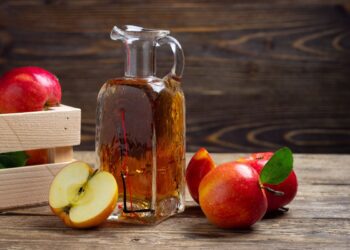 vinagre de maçã caseiro