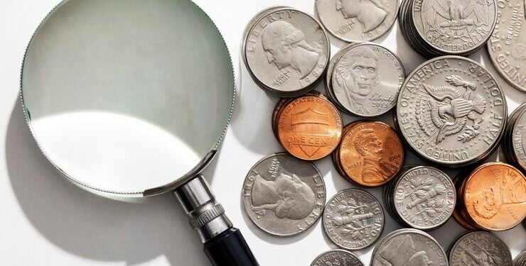 Defeitos em moedas mais valiosos para colecionadores