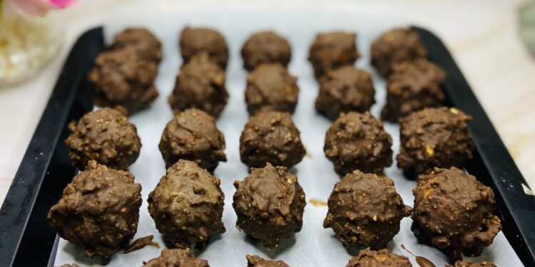 Ferrero Rocher caseiro