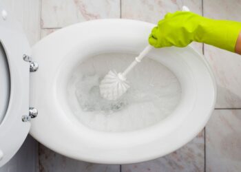 Não cometa estes erros ao limpar o vaso sanitário