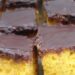 bolo de cenoura quadradinho