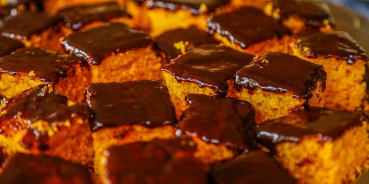 bolo nuvem de cenoura