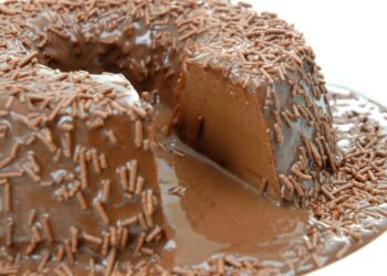 brigadeirão sem forno