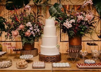 como organizar festa de casamento em casa