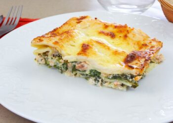 lasanha de peixinho-da-horta