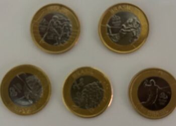 TOP 5: Moedas de 1 Real das Olimpíadas mais VALIOSAS